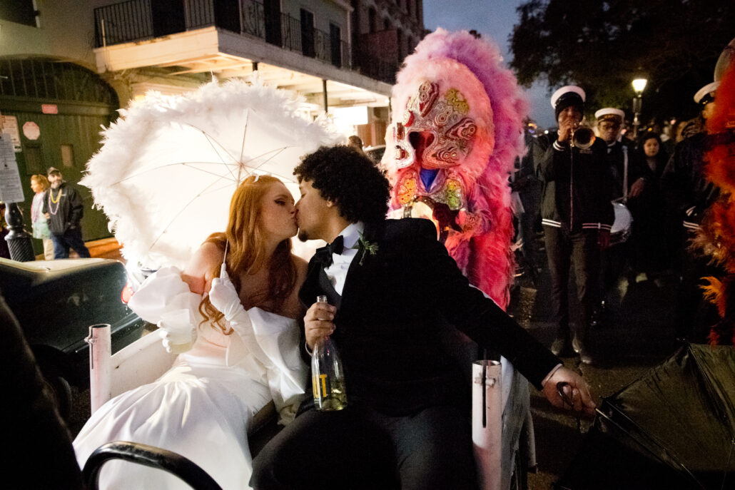 New Orleans Wedding and Reception at the Marché