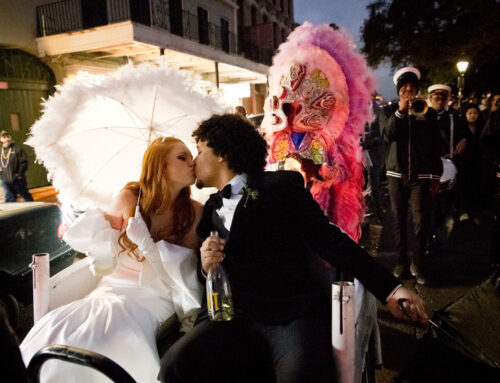 New Orleans Wedding and Reception at the Marché